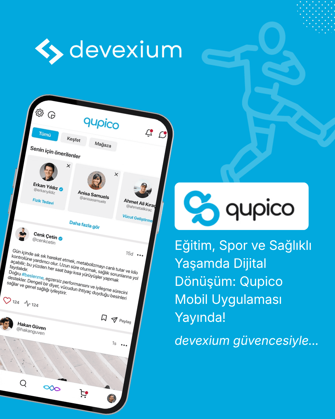 Spor ve sağlıklı yaşam deneyimini tek bir ekosistem altında buluşturmak için tasarlandı.