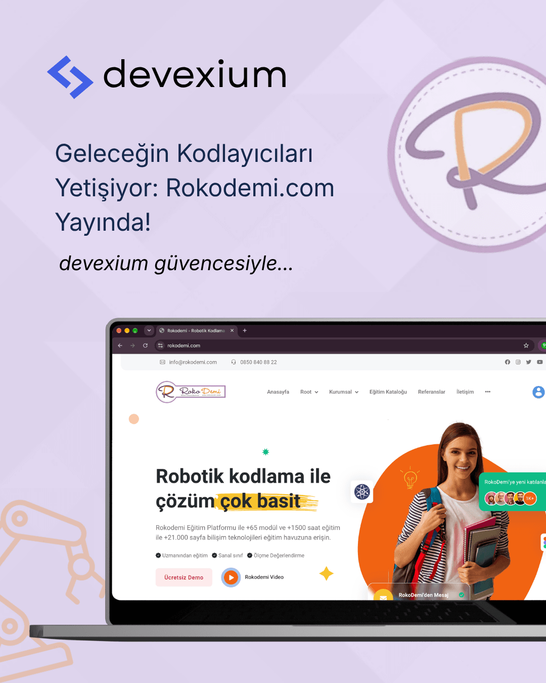 Rokodemi — Robotik Kodlama Egitim Platformu